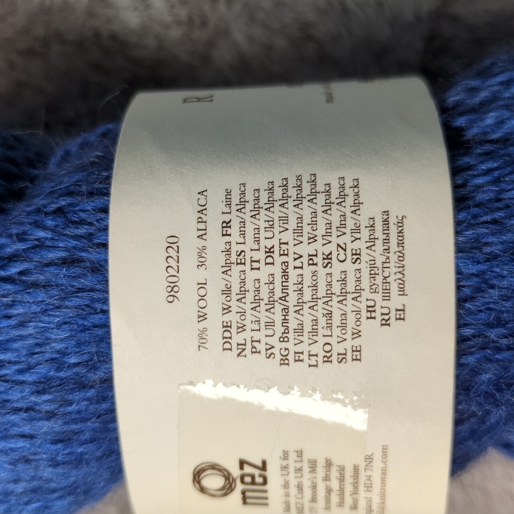 Rowan Moordale Blue Yarn - 1 x 100g Skein - Picture 3 of 4